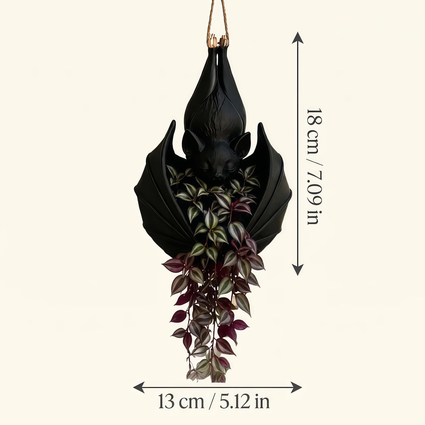 DarkGarden™ Hanging Bat Plant Pot